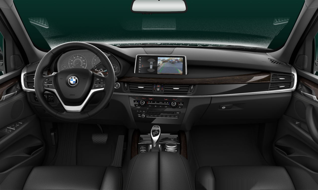 Interior of BMW X5 xDrive35i (F15), VIN 5UXKR0C54JL073358