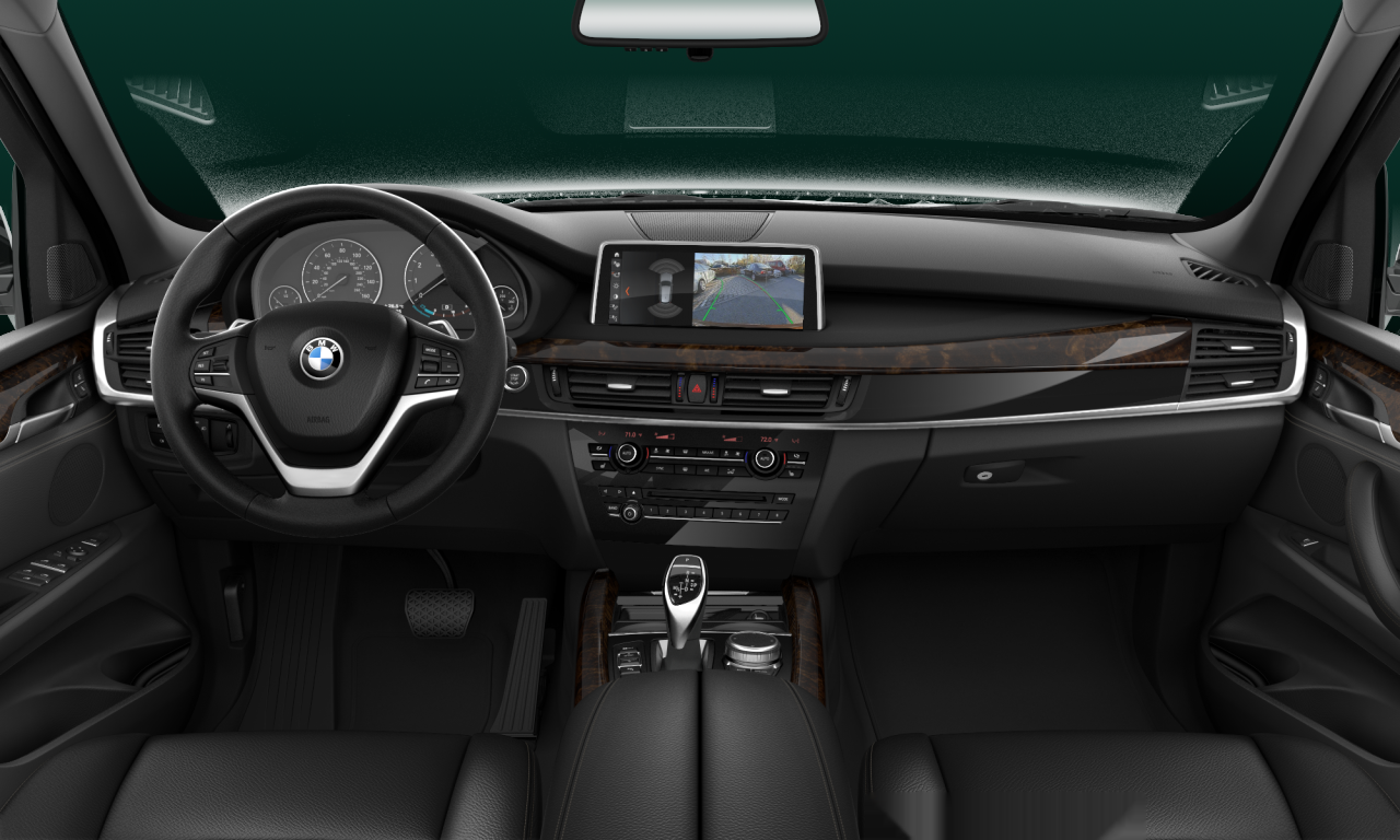 Interior of BMW X5 xDrive35i (F15), VIN 5UXKR0C5XJL077267