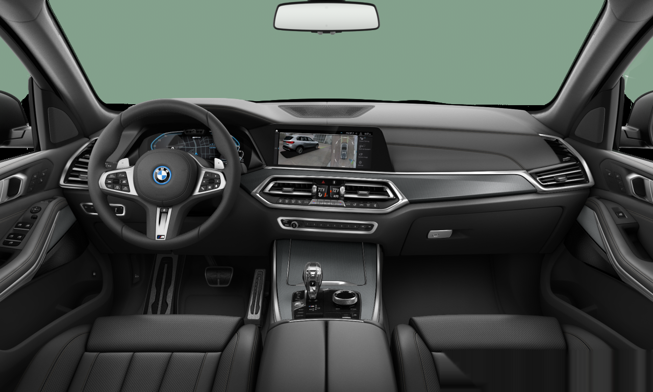 Interior of 2021 BMW X5 xDrive45e (G05), VIN 5UXTA6C01N9J33828