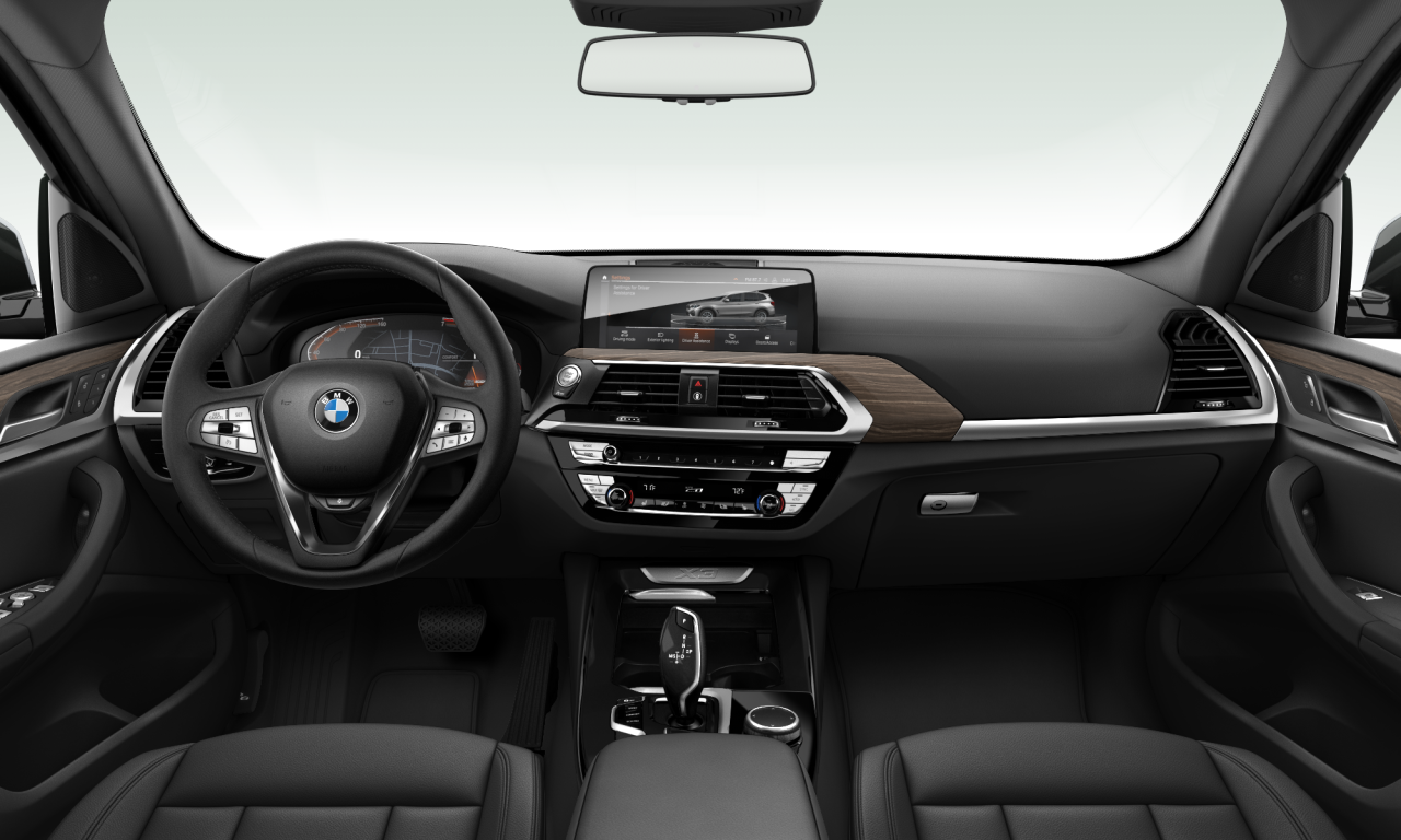 Interior of BMW X3 xDrive30i (G01), VIN 5UXTY5C06M9H22123