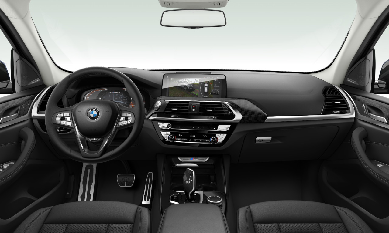 Interior of BMW X3 M40i (G01), VIN 5UXTY9C05M9G06144