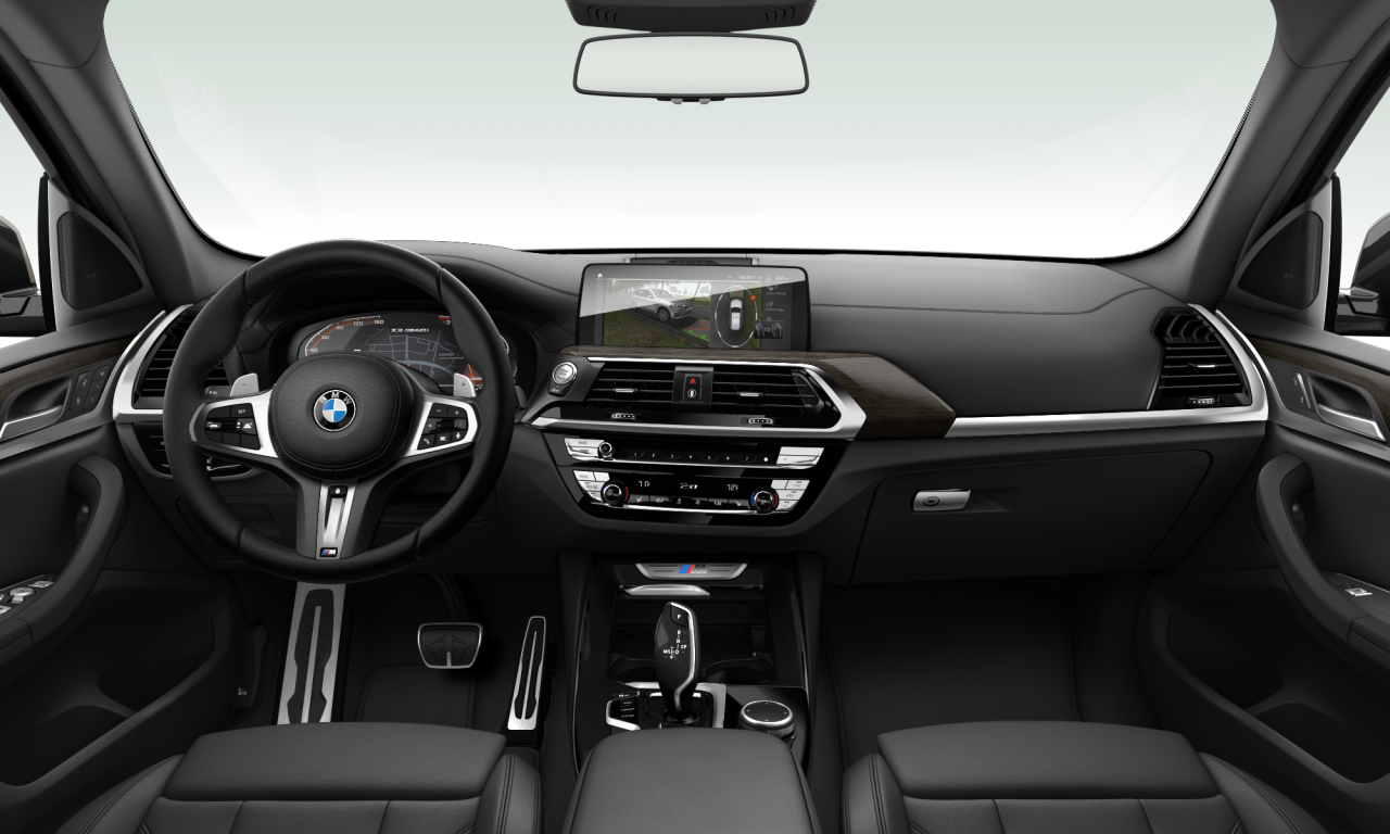 Interior of BMW X3 M40i (G01), VIN 5UXTY9C09M9F44778