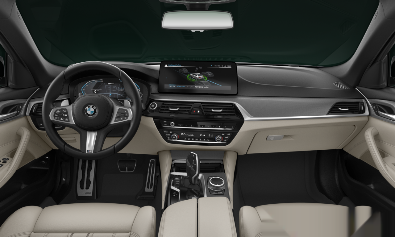 Interior of BMW 530e (G30 (MUE)), VIN WBA11AG040CF18267