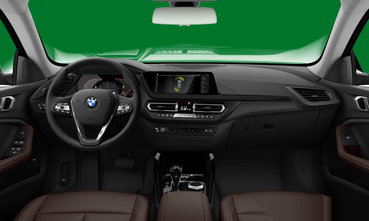 Interior of BMW 218i (F44), VIN WBA11AK0707M95631