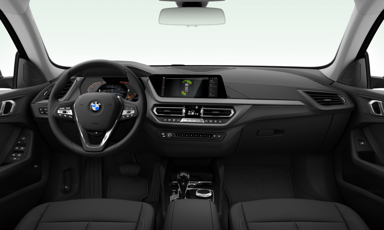 Interior of BMW 218i (F44), VIN WBA11AK0907R27300