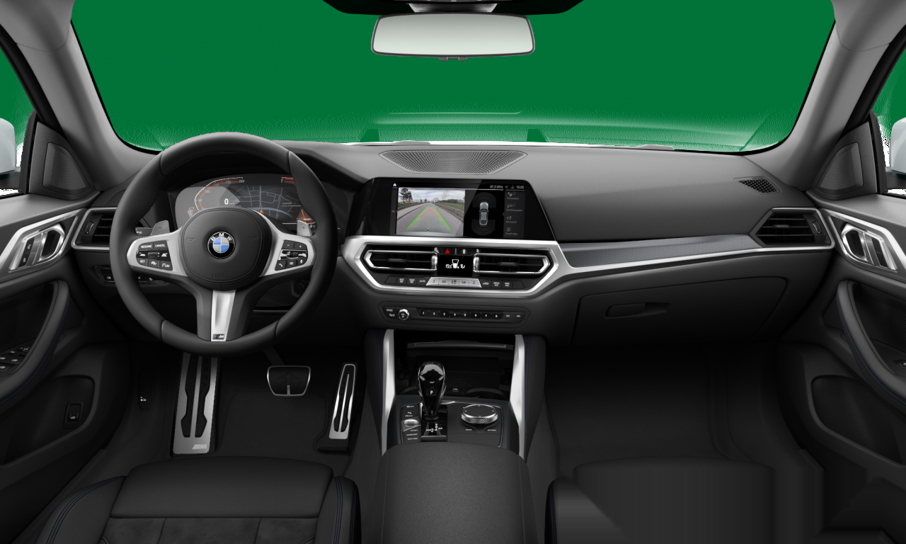 Interior of BMW 420i (G26), VIN WBA11AV050FN95129