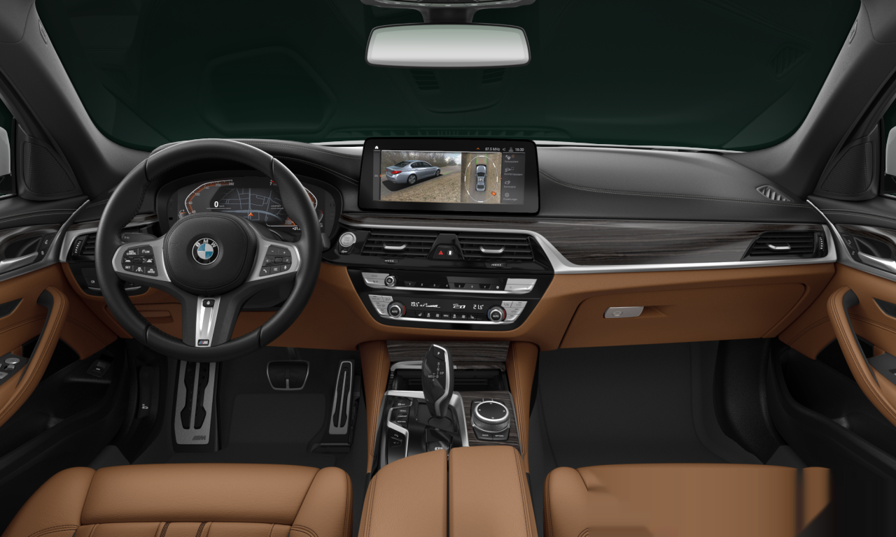 Interior of BMW 520i (G30 (MUE)), VIN WBA11BH05MWX32559
