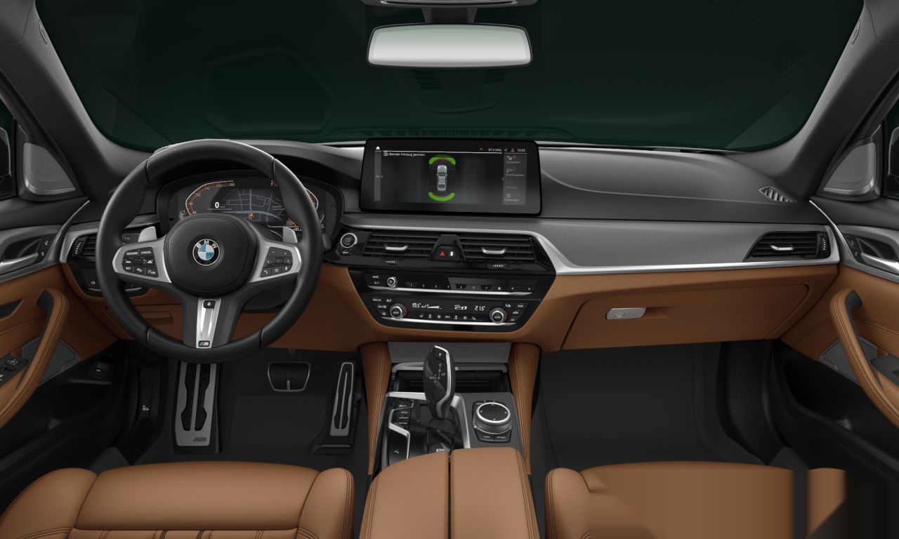 Interior of BMW 530i xDrive (G30 (MUE)), VIN WBA11BJ070CG74138