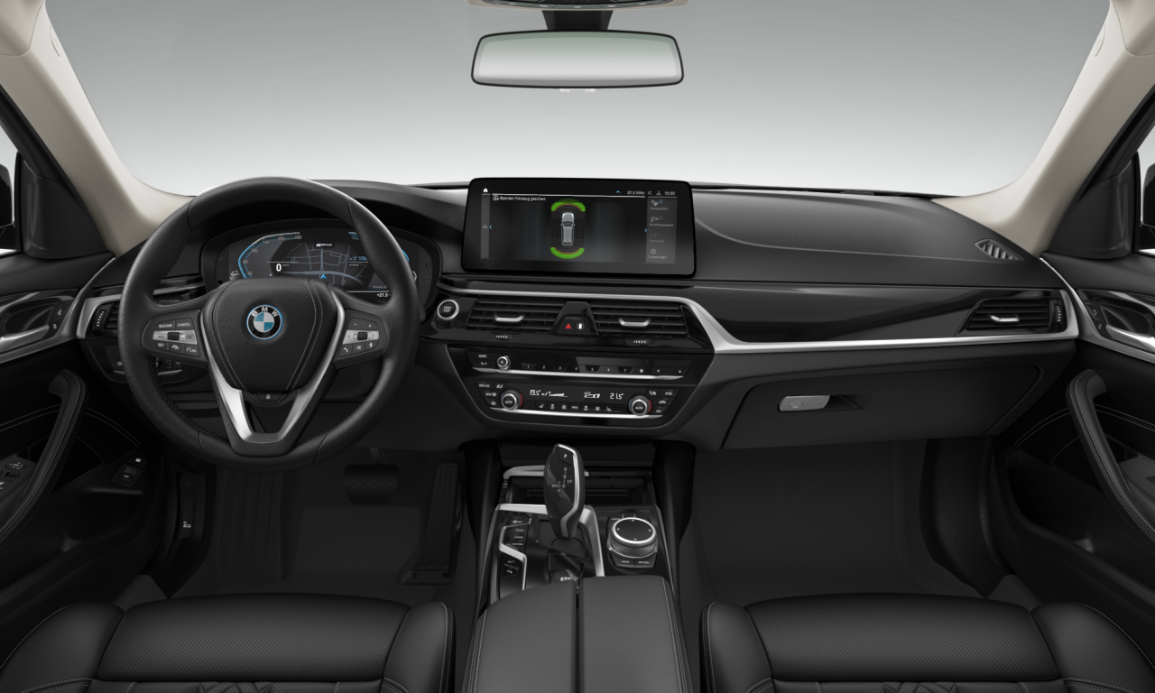 Interior of BMW 530e (G31 (MUE)), VIN WBA11CG07NCJ43376