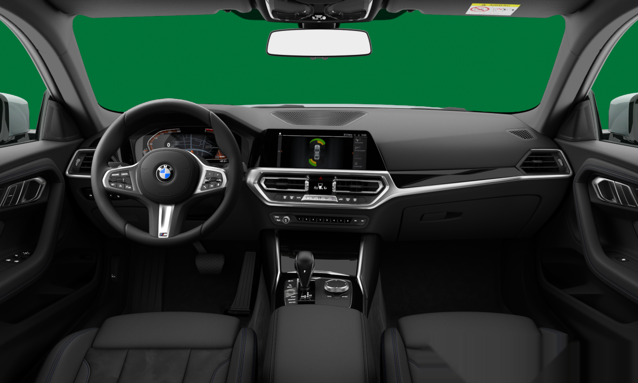 Interior of BMW 220i (G42), VIN WBA11CM0408C45978