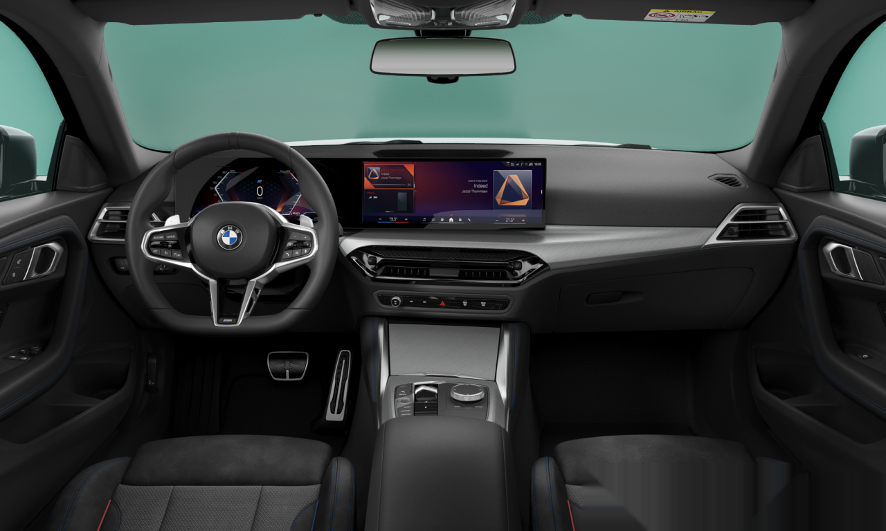 Interior of 2025 BMW 220i (G42), VIN WBA11CM0608F51709