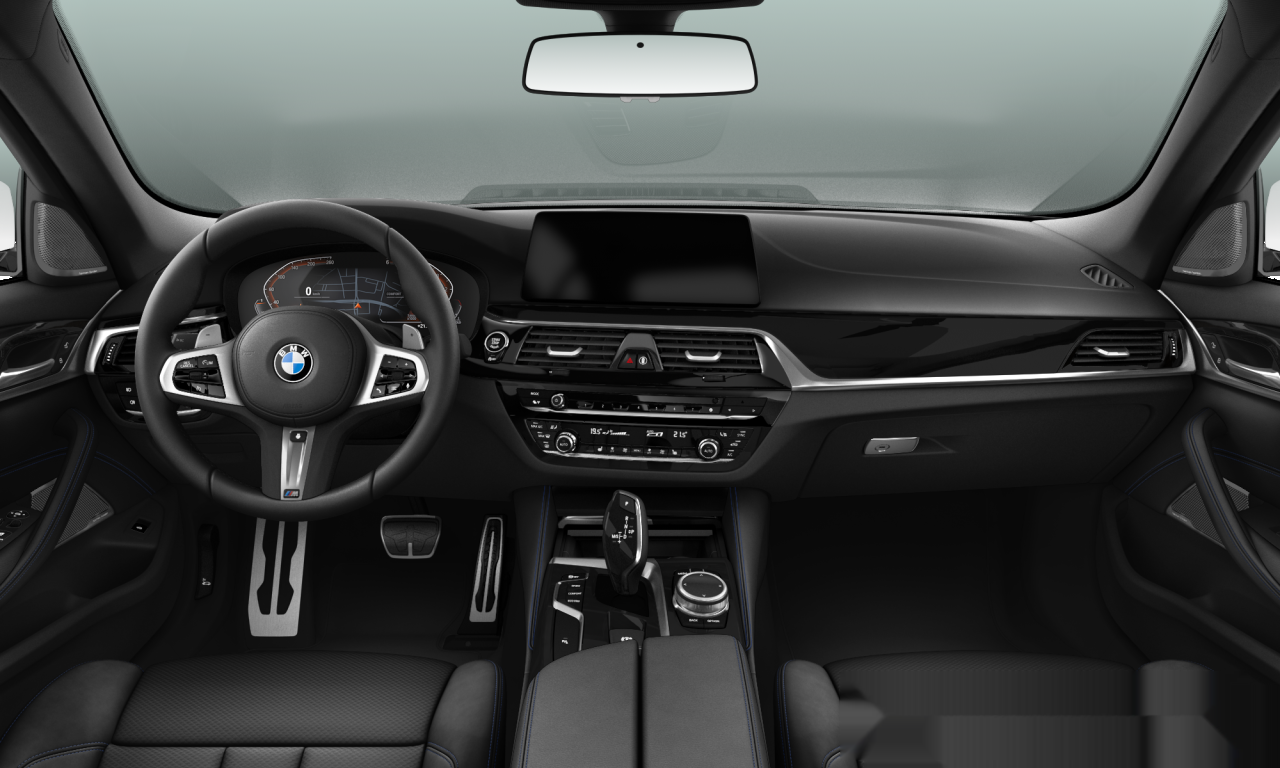 Interior of BMW 520d (G31), VIN WBA11DX0X0CE58500