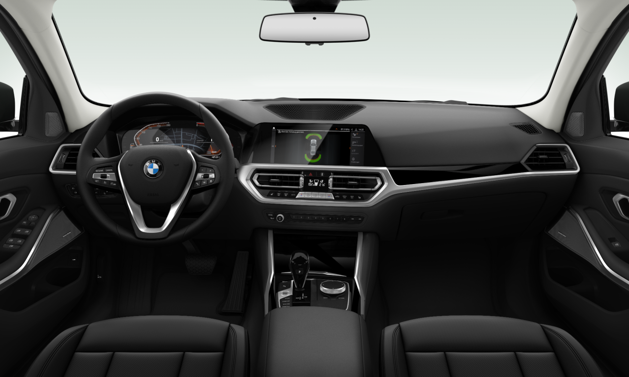 Interior of BMW 320d (G20), VIN WBA11DY050FK17423