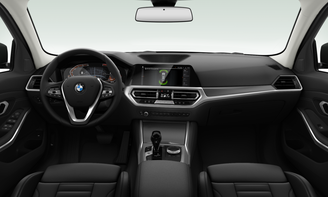 Interior of BMW 320d (G20), VIN WBA11DY070FL67002