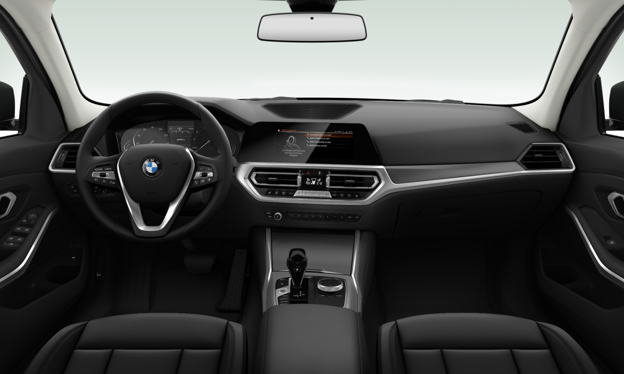 Interior of 2021 BMW 320d (G21), VIN WBA11DZ080FL06711