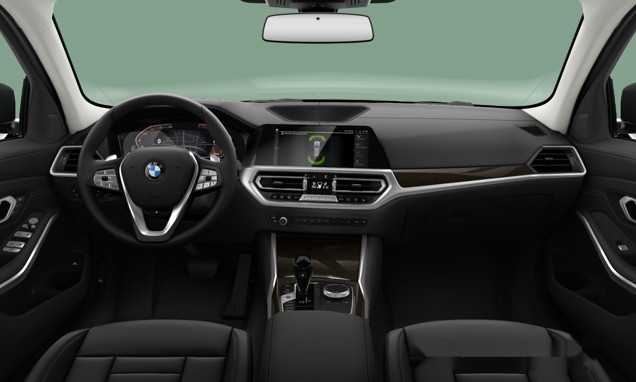 Interior of BMW 320i (G21), VIN WBA11ED05MFK85366