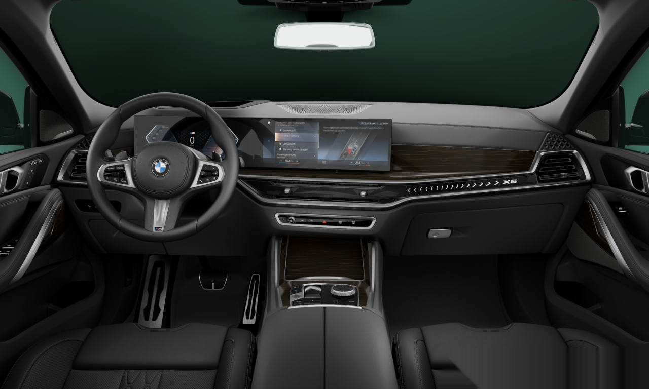 Interior of BMW X6 xDrive30d M Sport (G06 (MUE)), VIN WBA11EY0X09S72986