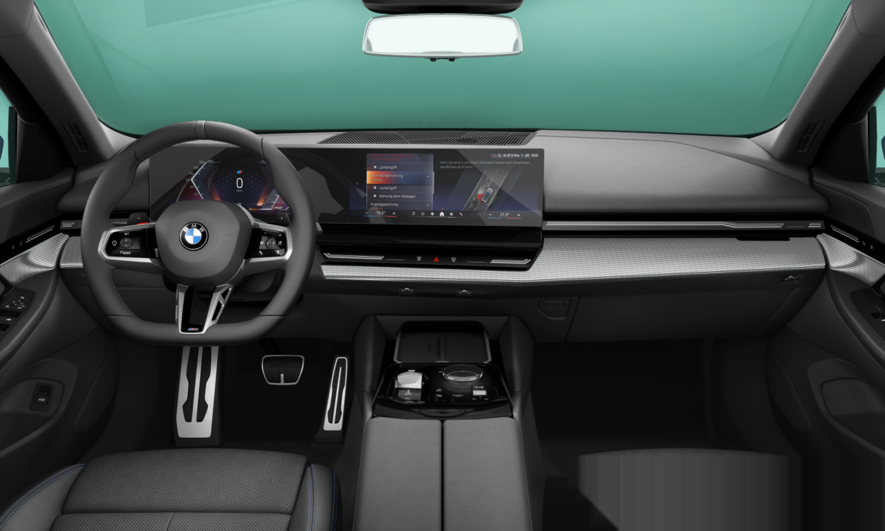 Interior of BMW 520d (G60), VIN WBA11FL06RCT04037
