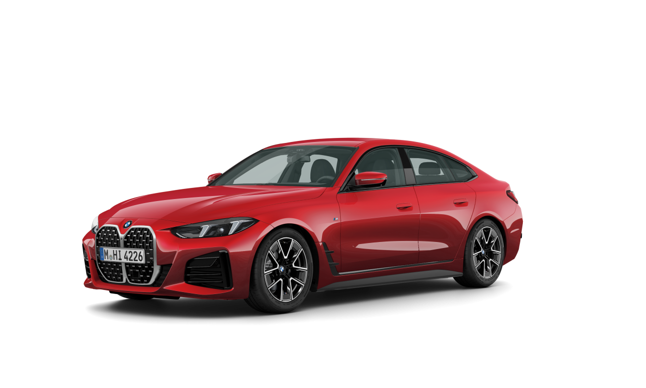 Exterior of BMW 420i (G26 (MUE)), VIN WBA11HC000FV54130