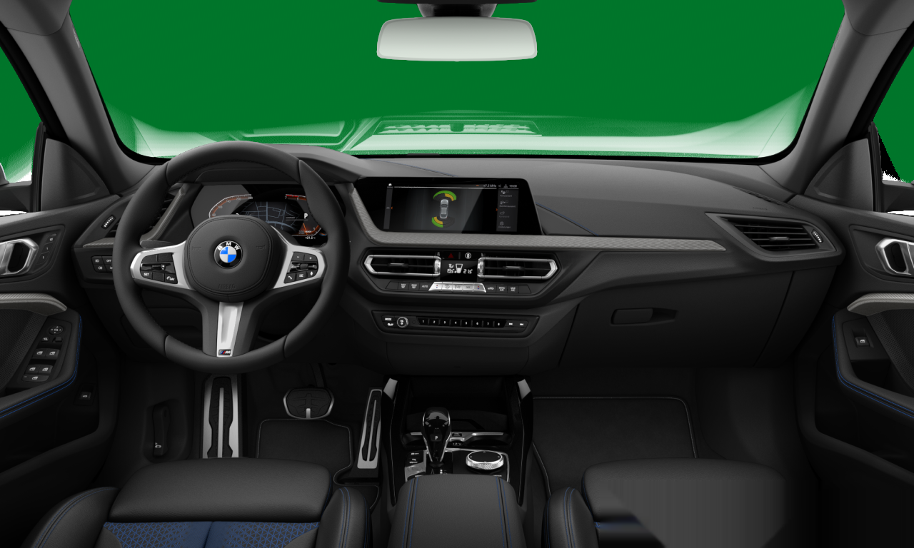 Interior of BMW 218i (F44), VIN WBA12AK0707F62955