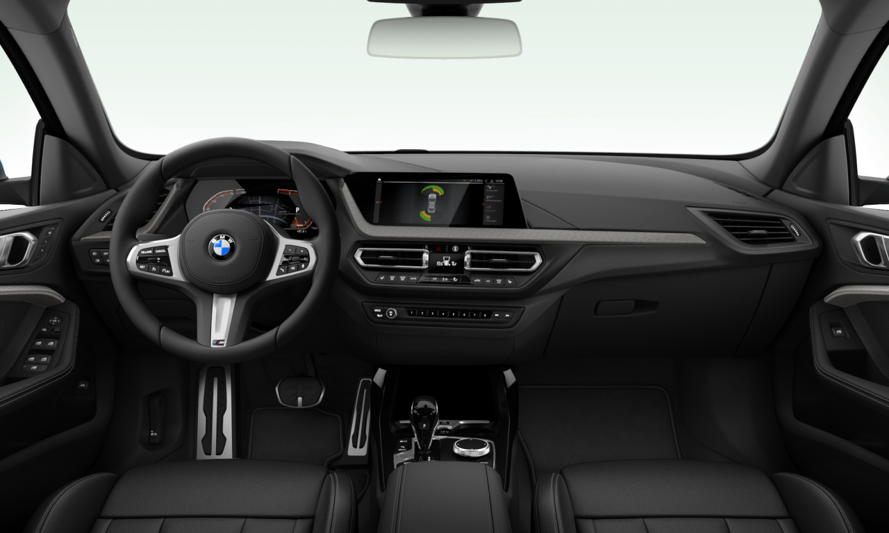 Interior of BMW 218i (F44), VIN WBA12AK0X07J87706
