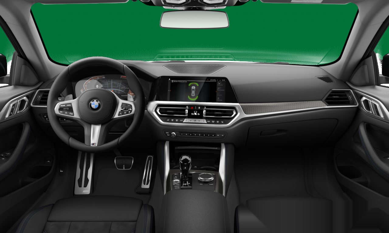 Interior of BMW 420i (G22), VIN WBA12AP010CG85747