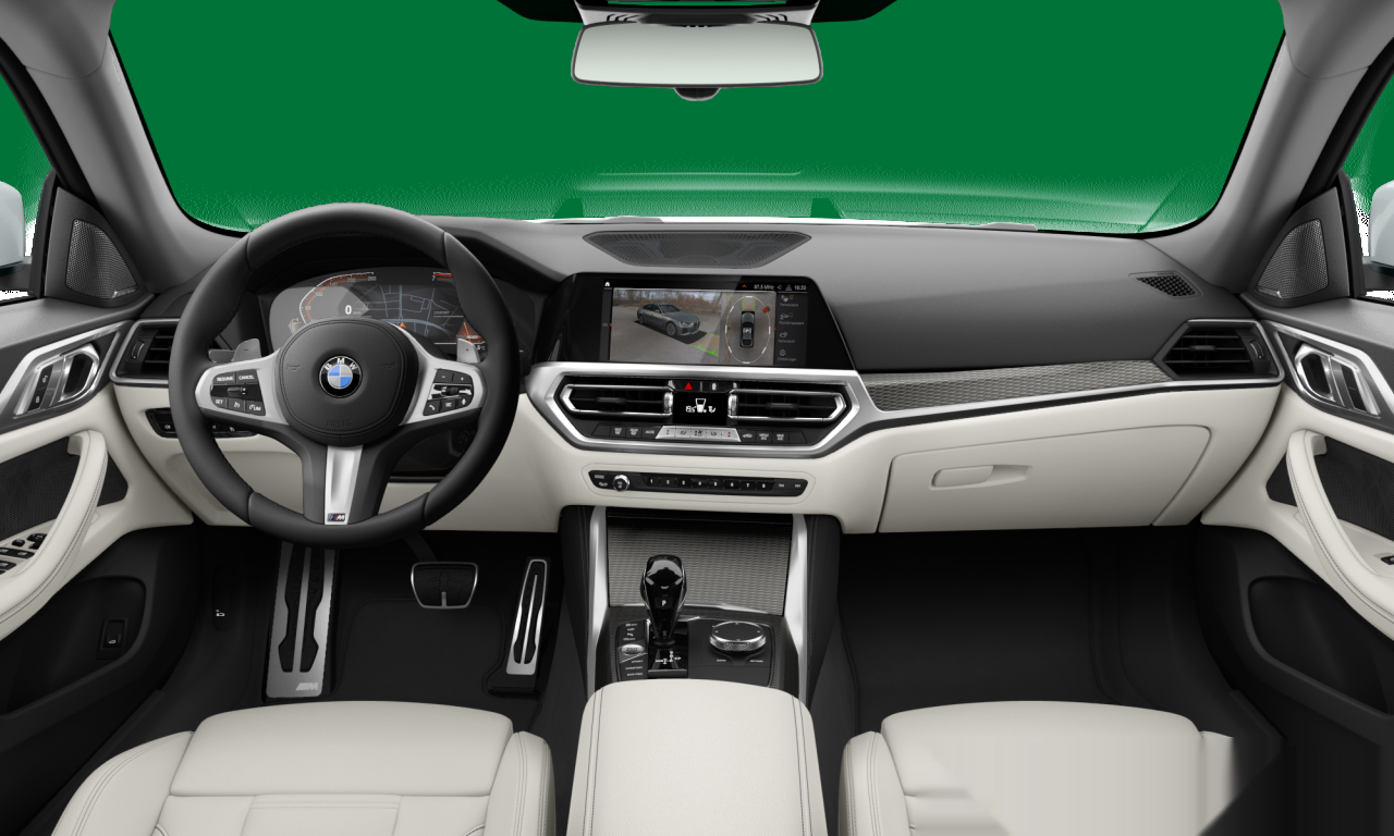 Interior of BMW 420i (G26), VIN WBA12AV040FM60222