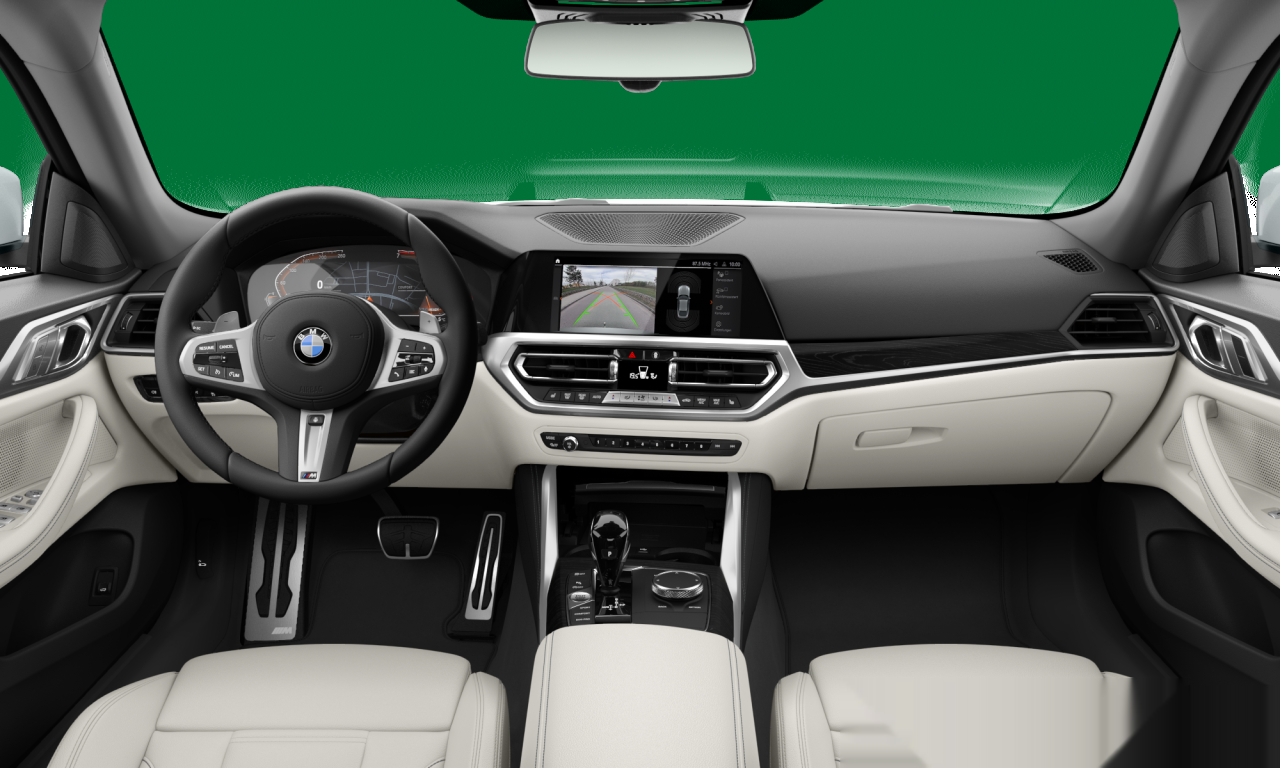 Interior of BMW 420i (G26), VIN WBA12AV070FM78455