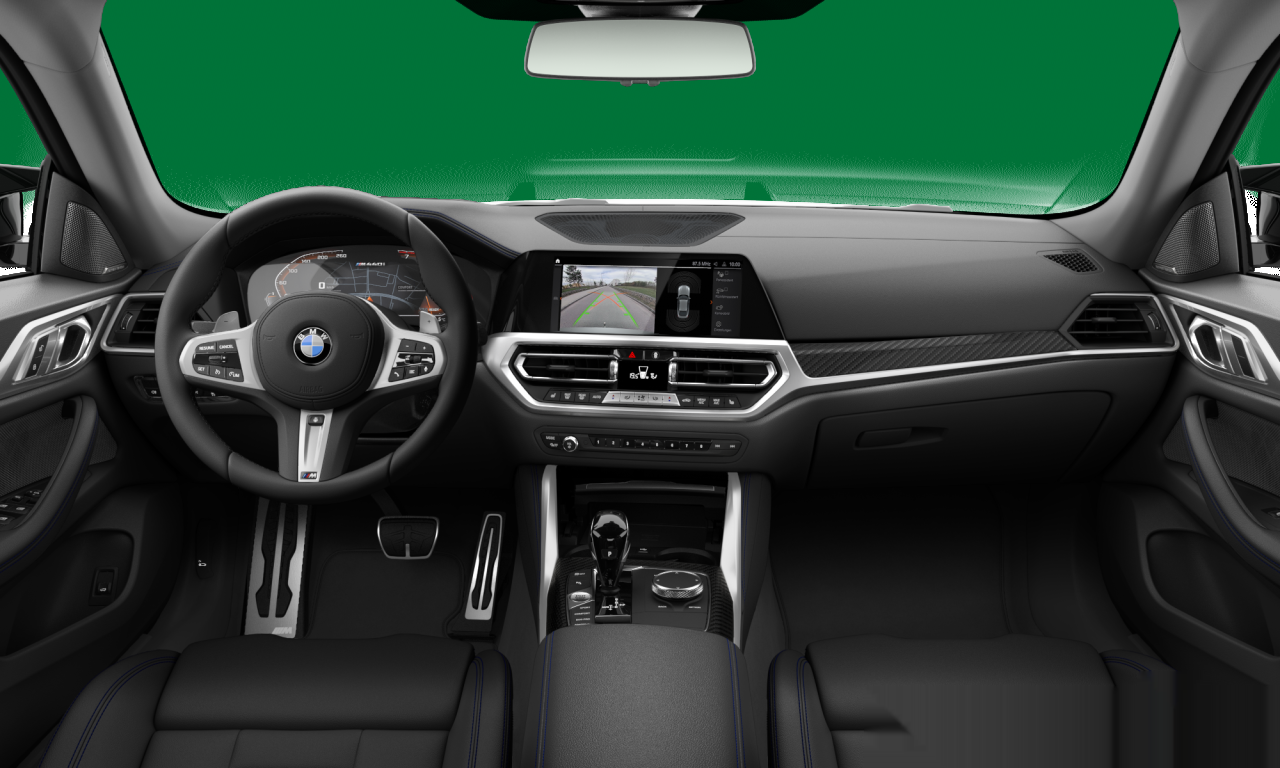 Interior of BMW M440i xDrive (G26), VIN WBA12AW030FL83809