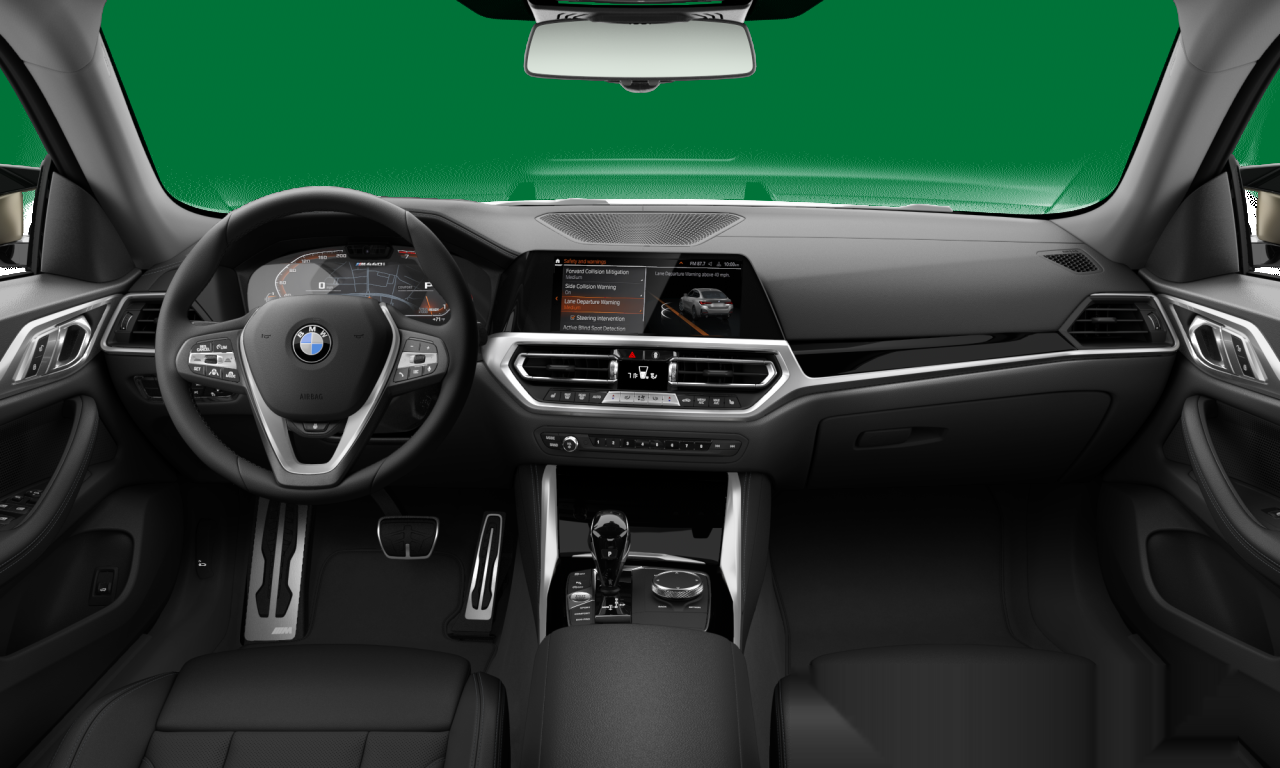 Interior of BMW M440i xDrive (G26), VIN WBA13AW09NFL99209