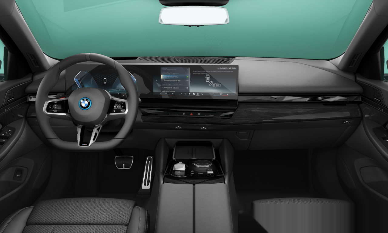 Interior of BMW 550e xDrive (G60), VIN WBA13FK07SCT81985