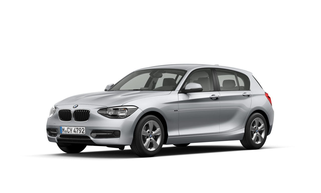 Exterior of BMW 116i (F20), VIN WBA1A12090E692893