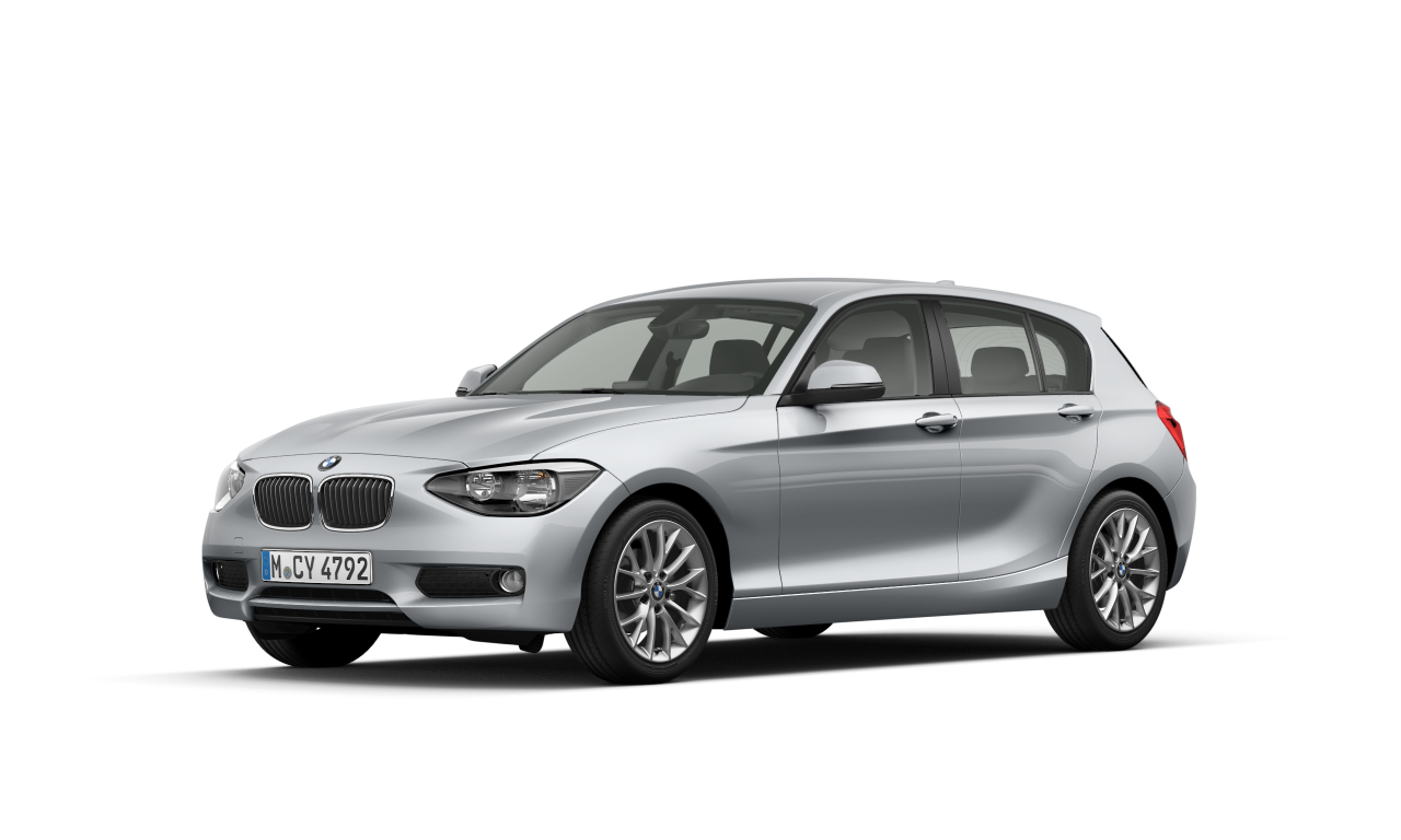 Exterior of BMW 118i (F20), VIN WBA1A32030E639683