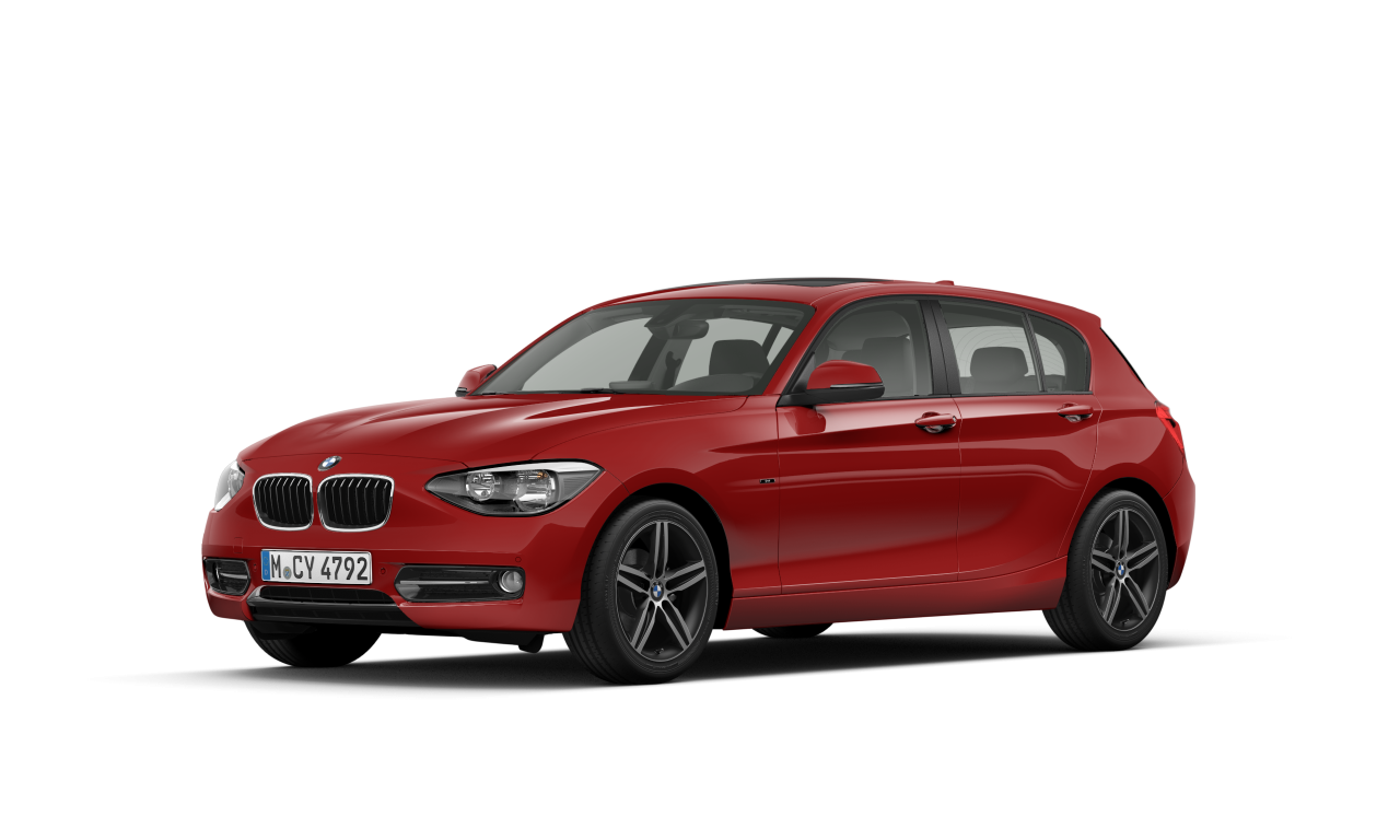 Exterior of BMW 118i (F20), VIN WBA1A32070J064298