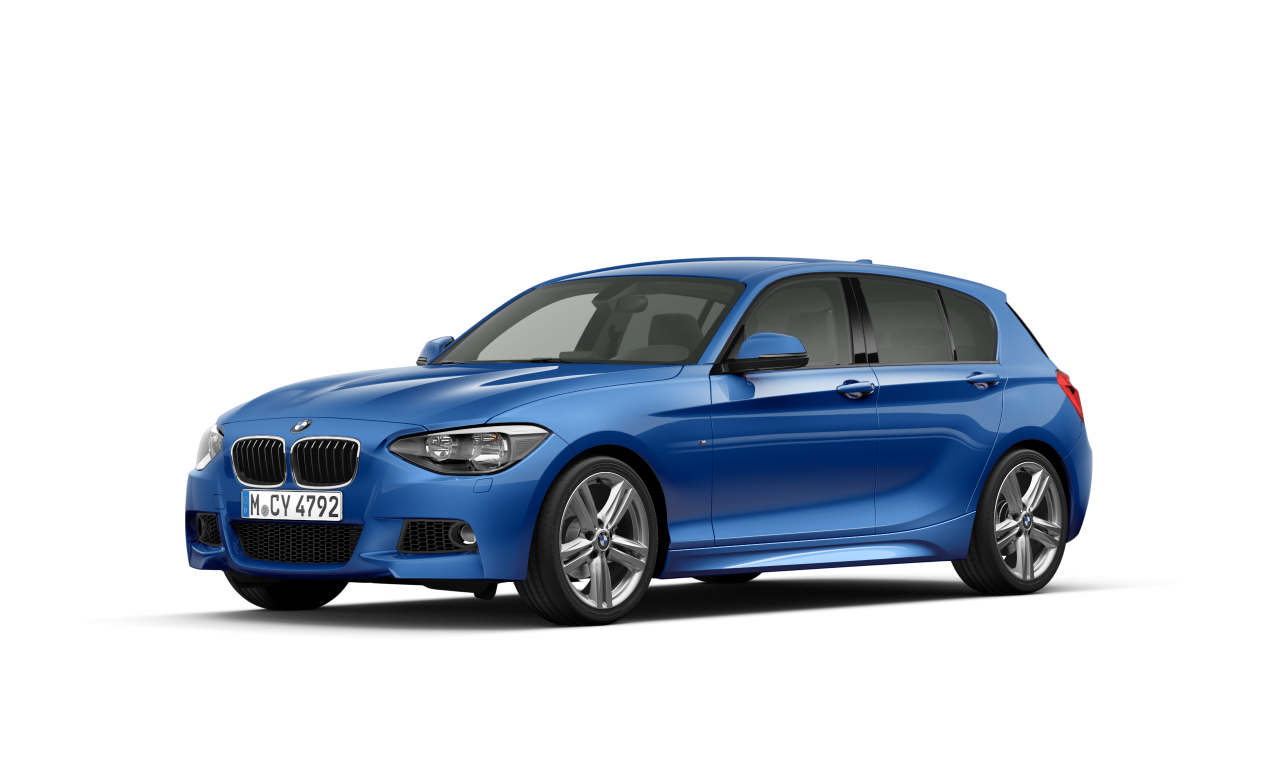 Exterior of BMW 118d (F20), VIN WBA1C11070E884681