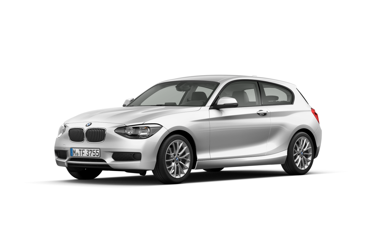 Exterior of BMW 118i (F21), VIN WBA1D32040J487976