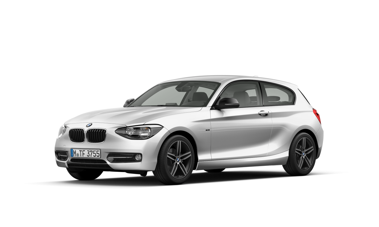 Exterior of BMW 118d (F21), VIN WBA1E11090E999826