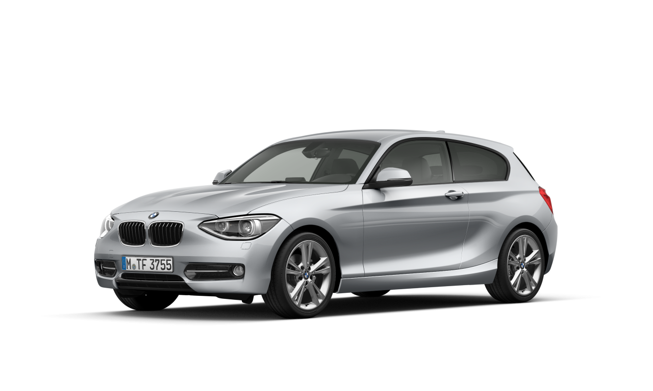 Exterior of BMW 120d (F21), VIN WBA1E32020P099171