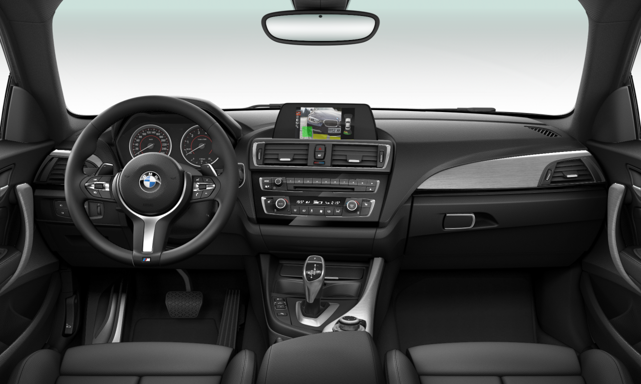 Interior of BMW 228i (F22), VIN WBA1F52010VZ36755