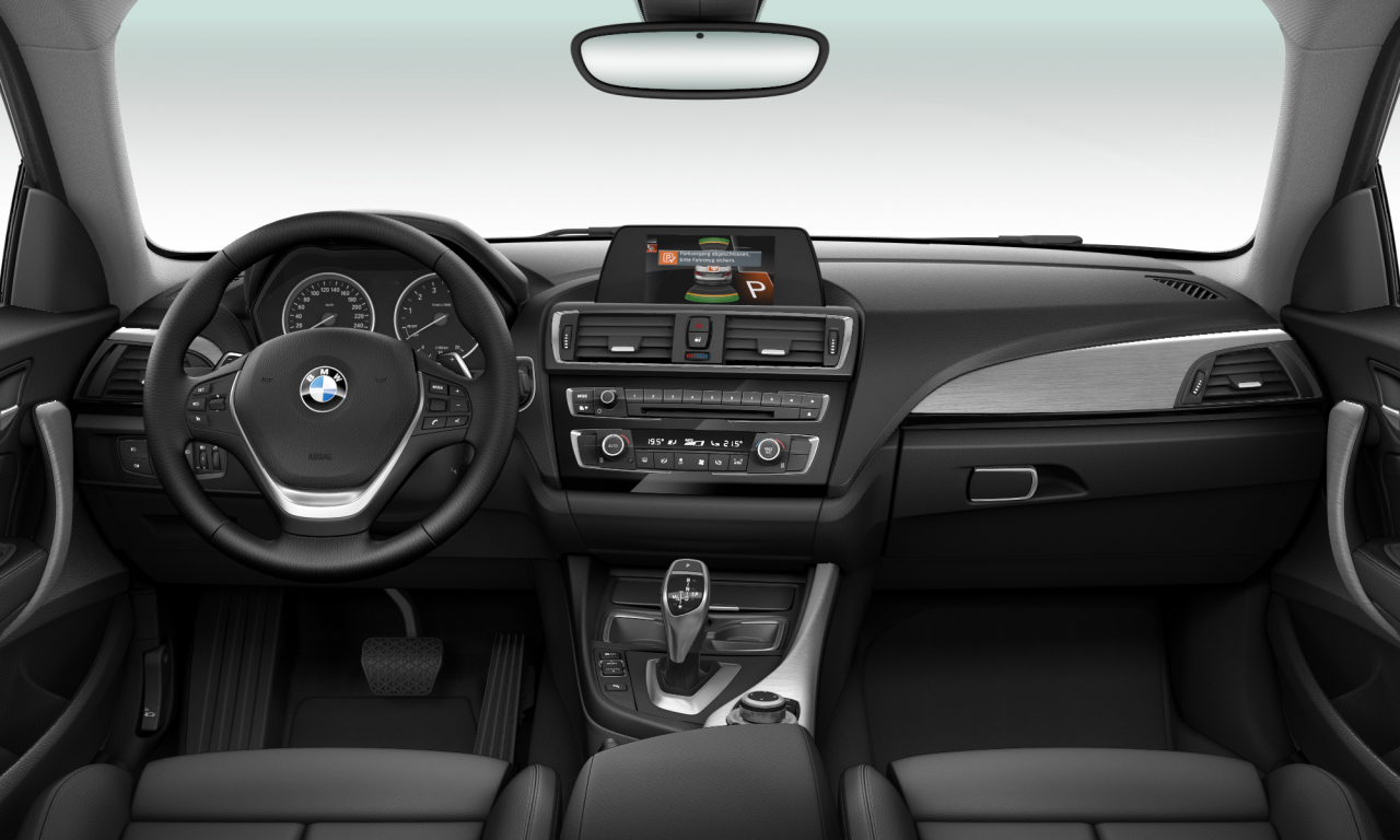 Interior of BMW 220i (F22), VIN WBA1J120X0V466569