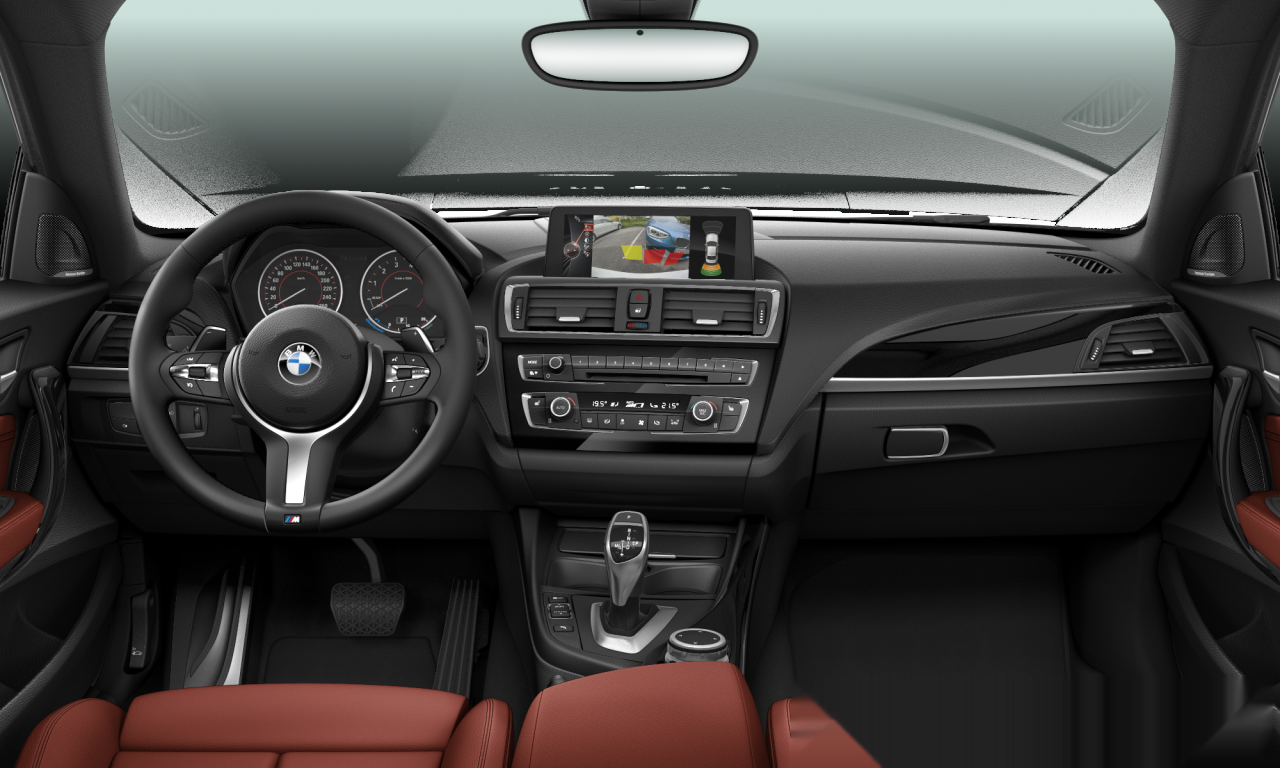 Interior of BMW M235i (F22), VIN WBA1J72050V486912