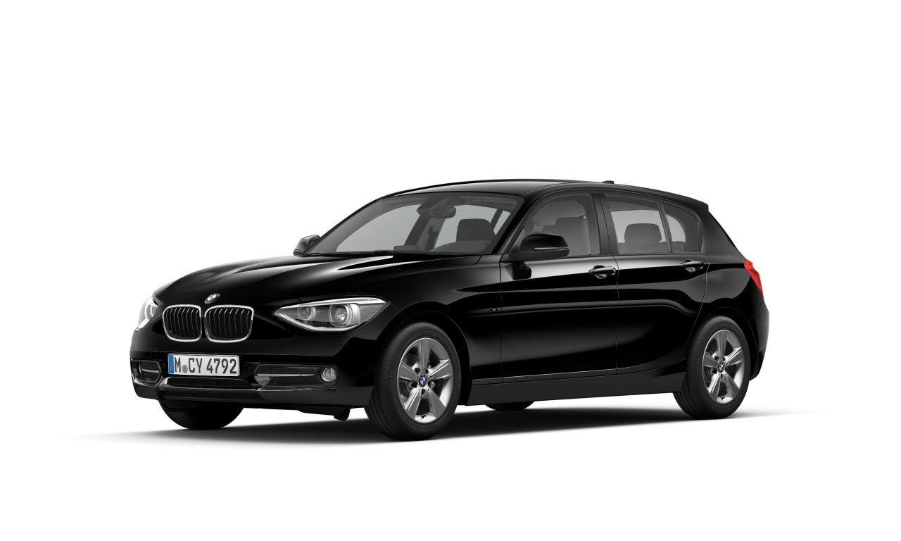 Exterior of BMW 114i (F20), VIN WBA1R11000P689637