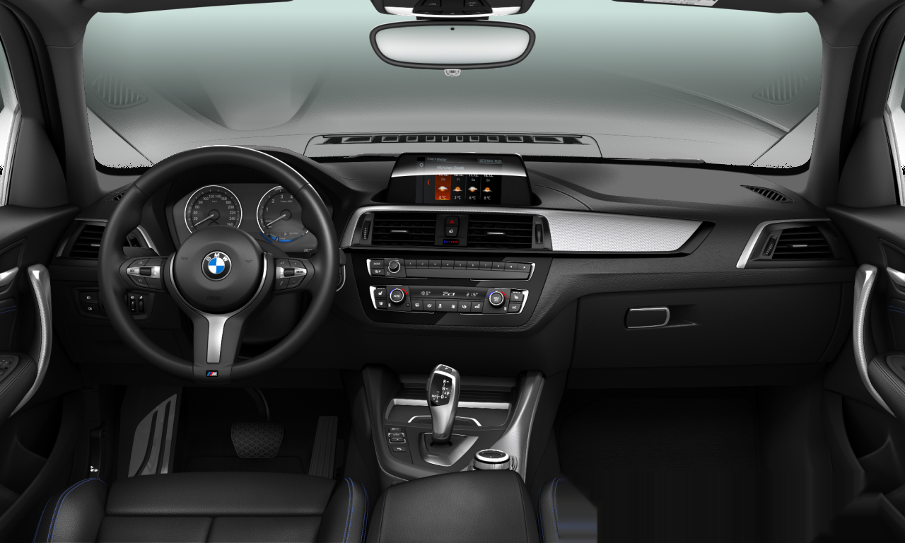 Interior of 2018 BMW 118i (F20 (MUE)), VIN WBA1R510705K59316
