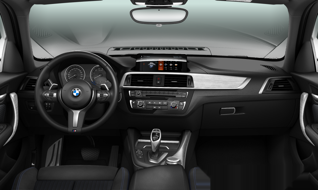 Interior of BMW M140i xDrive (F20 (MUE)), VIN WBA1R91090VA08646