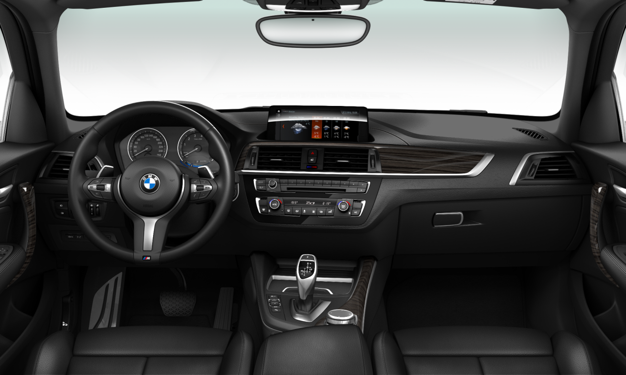 Interior of BMW 125i (F20 (MUE)), VIN WBA1S320907A57124