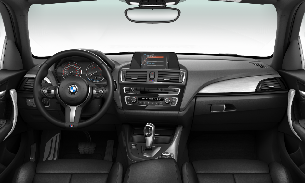 Interior of BMW 118d (F20 (MUE)), VIN WBA1S51010V810053