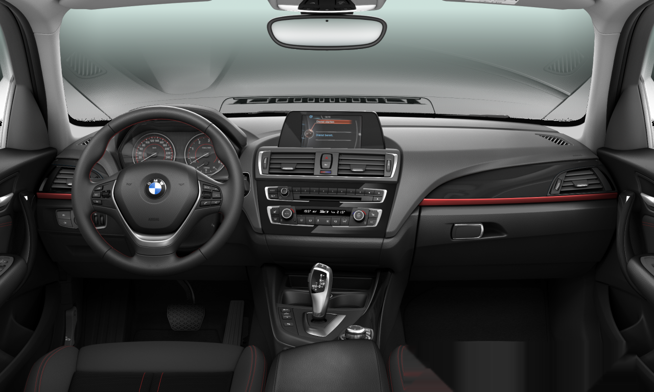 Interior of BMW 118d (F20 (MUE)), VIN WBA1S51070V812082