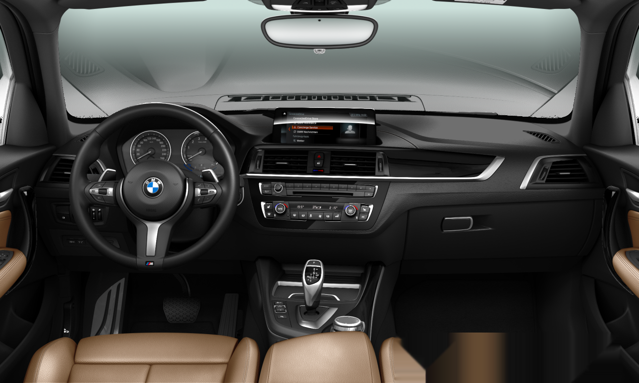 Interior of BMW M140i (F20 (MUE)), VIN WBA1S91080VD86722