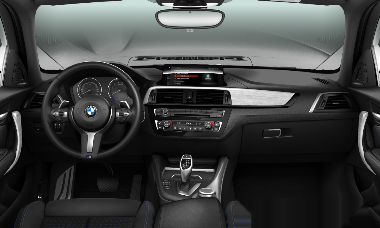 Interior of BMW M140i (F20 (MUE)), VIN WBA1S91090VD21586