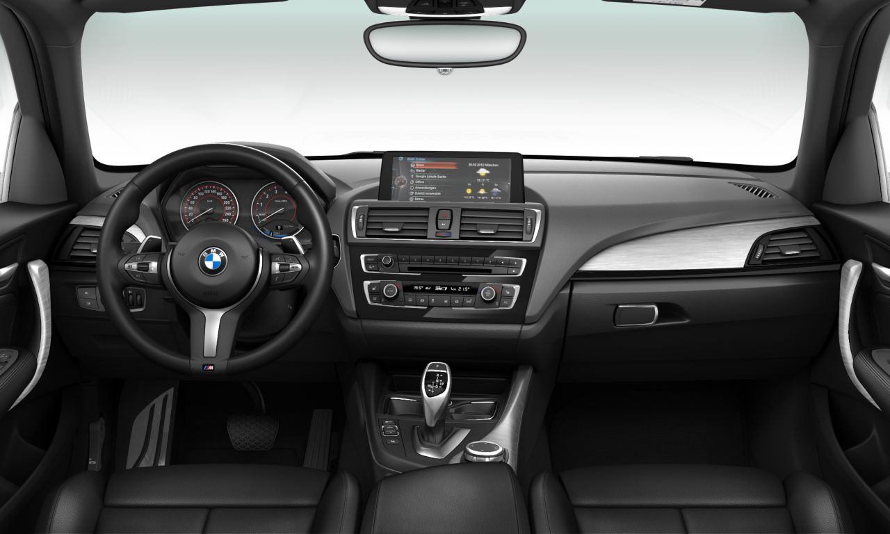 Interior of 2016 BMW 125i (F20 (MUE)), VIN WBA1U91030P759564